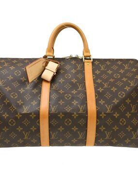 LOUIS VUITTON KEEPALL 50 TRAVEL HANDBAG MONOGRAM M41426